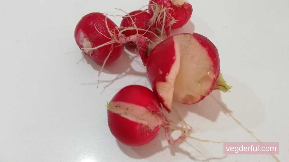 Why do radishes split